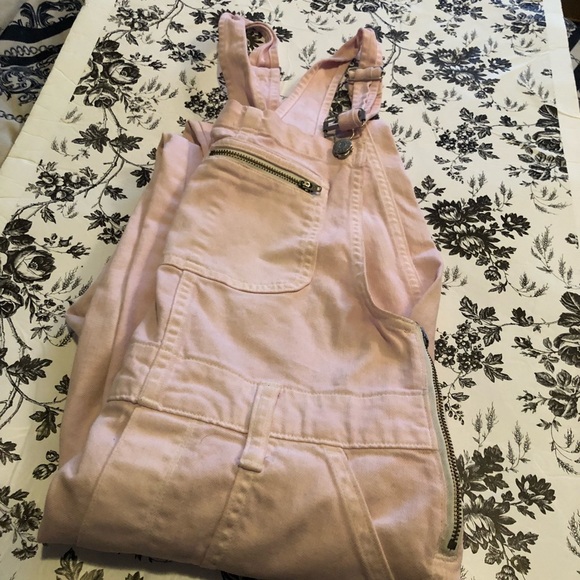 madewell pink overalls - Picture 3 of 8